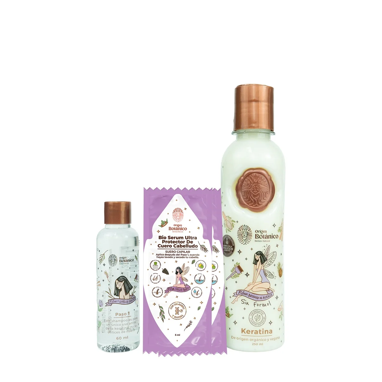 Ritual botánico de alisado 250ml - 2 personas (mediana)