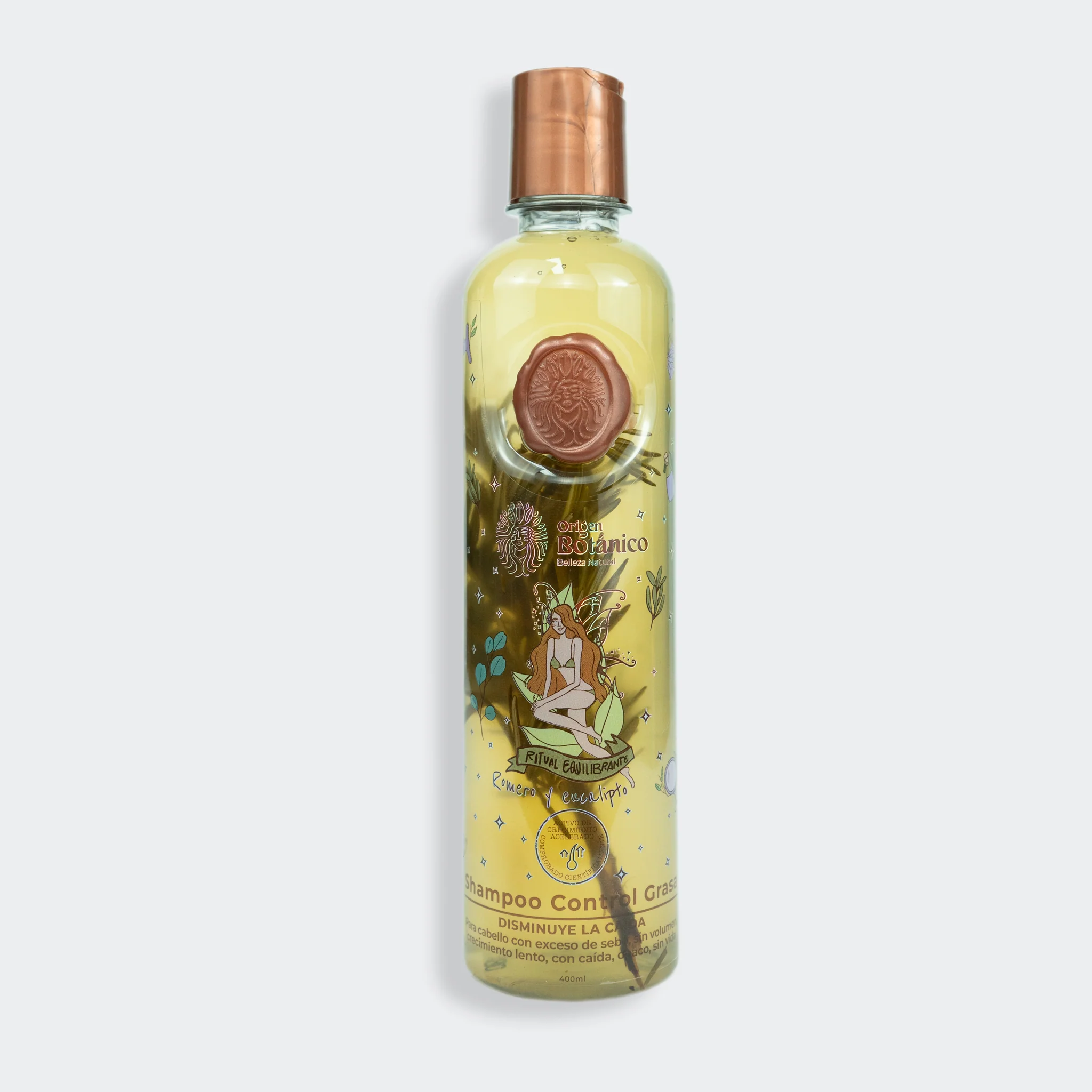 Shampoo Control Grasa de Romero y Eucalipto 400ml