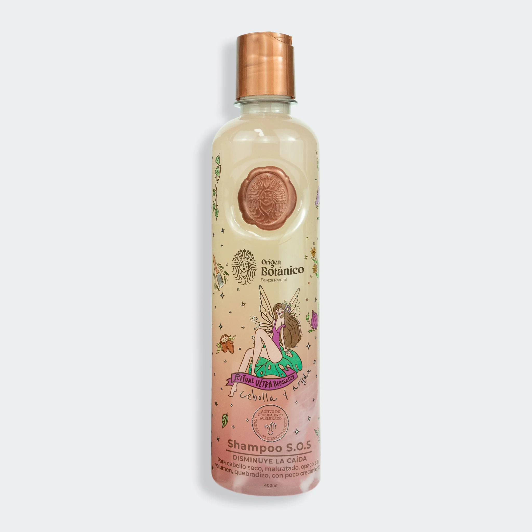 Shampoo S.O.S. de Cebolla y Argán 400ml