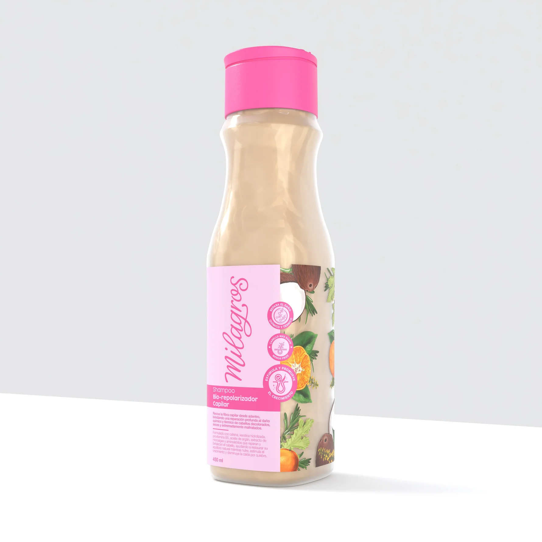 Shampoo biorepolarizador Milagros