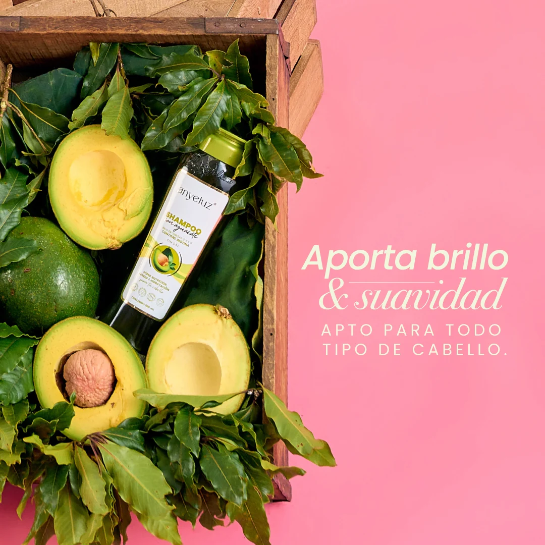 SHAMPOO CON AGUACATE ANYELUZ - Imagen 4