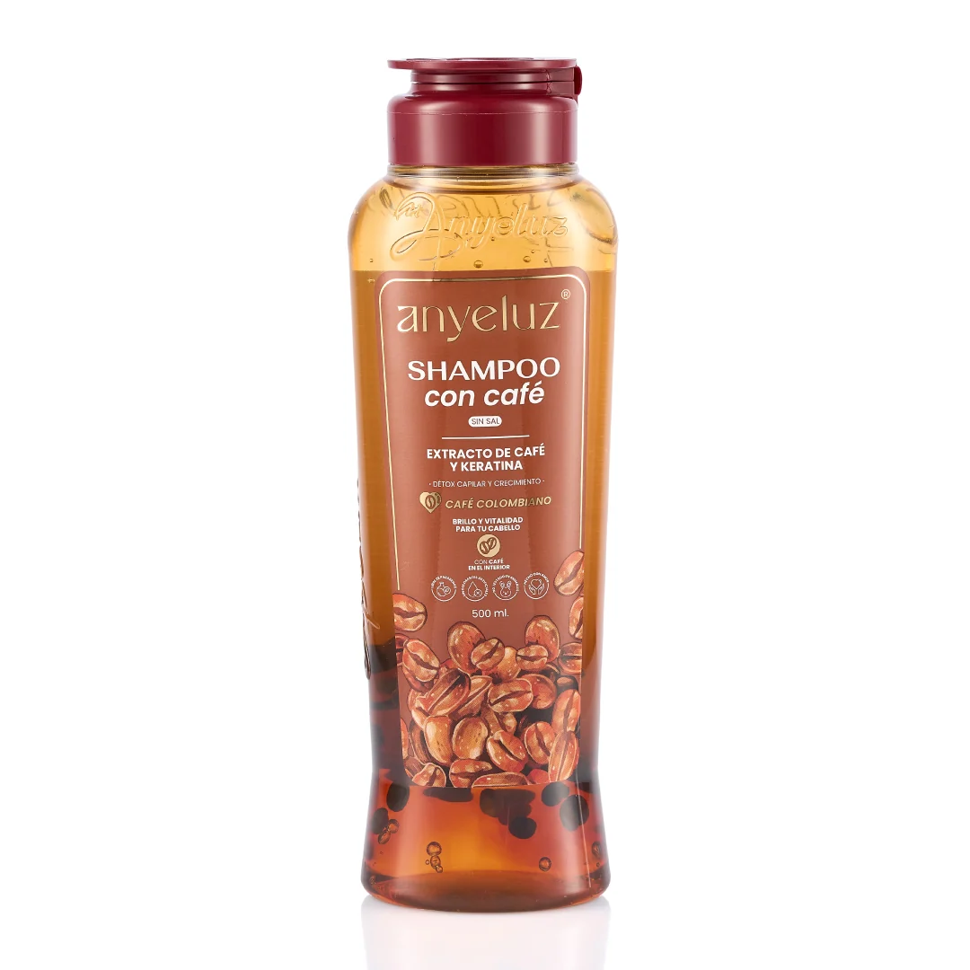 SHAMPOO CON CAFÉ ANYELUZ
