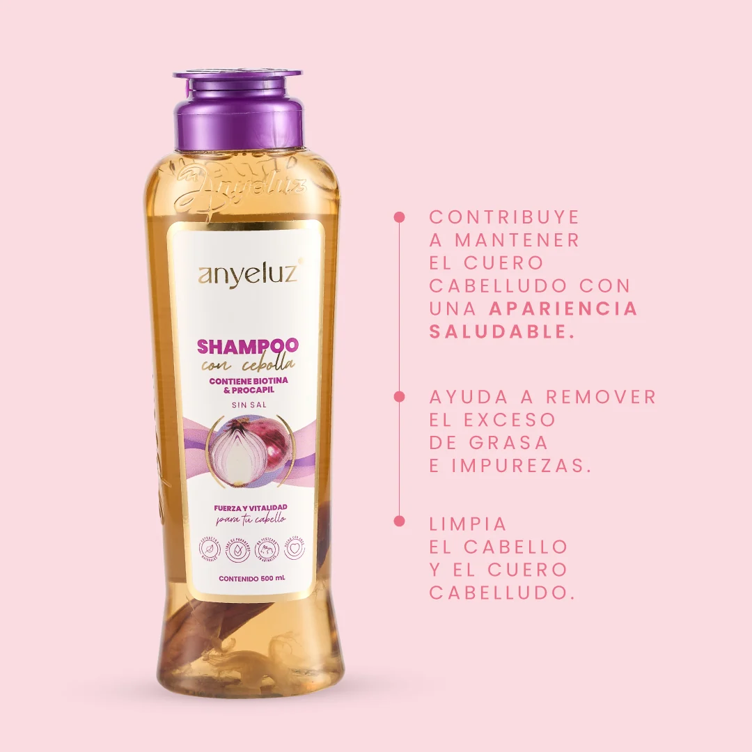 SHAMPOO DE CEBOLLA ANYELUZ - Imagen 2