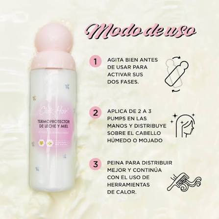 Termoprotector Bifásico Leche y Miel - Imagen 4