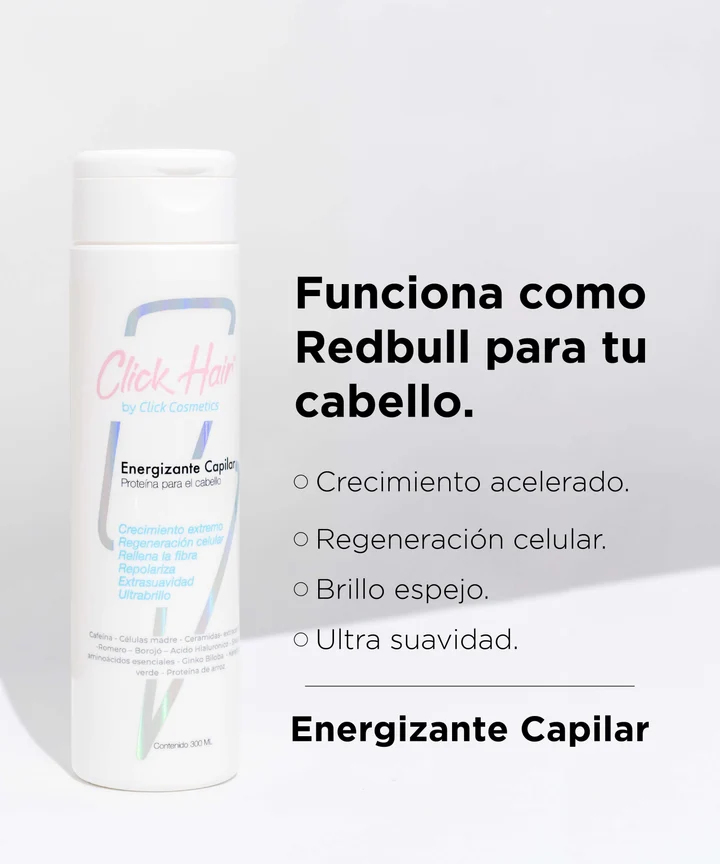 Energizante capilar Restaurador Extremo Clik Hair - Imagen 3